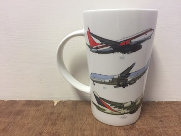 Aircraft Latte Mug by Leonardo Collection