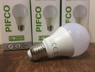 LED Warm White Standard 11 Watt Bulbs GLS E27 Large Edison Screw Pack of 3