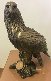 Reflections Large Bronzed Eagle Ornament Figurine by Leonardo Collection lp44642