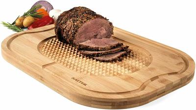 Wooden Bamboo 40cm x 30cm Meat Carving Chopping Board