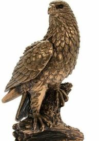 Reflections Bronzed Resin Eagle Ornament by Leonardo Collection lp44641