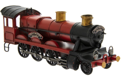 Metal Tin Great Western Railway Red Train Model By The Leonardo Collection