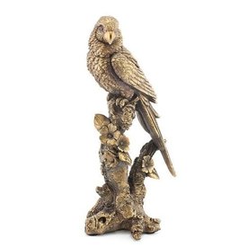 Reflections Bronze Parrot Ornament Figurine by Leonardo Collection LP29887