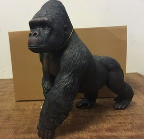 Large Standing Gorilla Ornament Figurine by Leonardo Collection LP26508