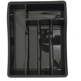 Plastic Black Cutlery tray