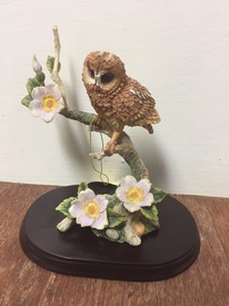 Tawny Owl Ornament Figurine by Leonardo Collection LP11205