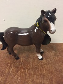 Brown Shetland Pony Ornament Figurine by Leonardo Collection LP7559