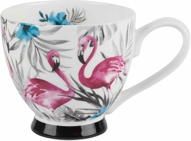 Bone China Flamingo Mug Brand New by Portobello