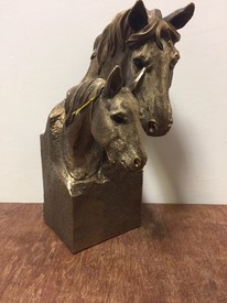 Reflections Bronzed Horse Bust Statue by Leonardo Collection LP43577
